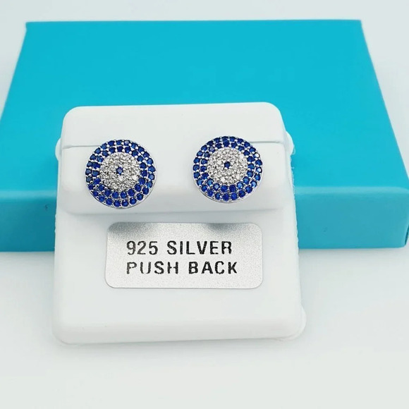 "925 Sterling Silver CZ Beautiful Earrings for Women, 1USPAR4235 - Picture 7 of 11